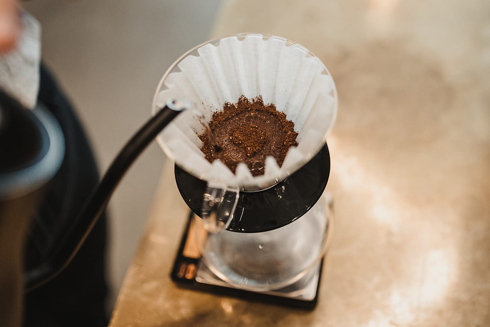 Specialty coffee brewing at home